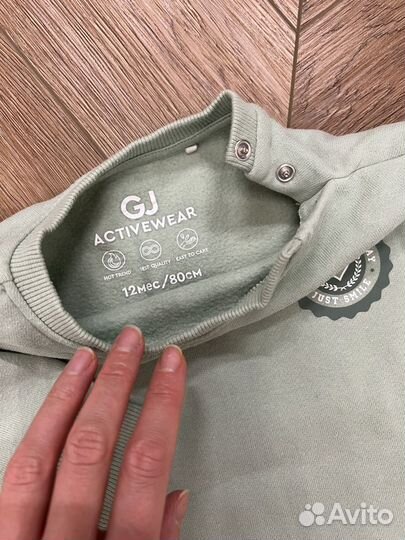 Свитшот gloria jeans 80 мятный