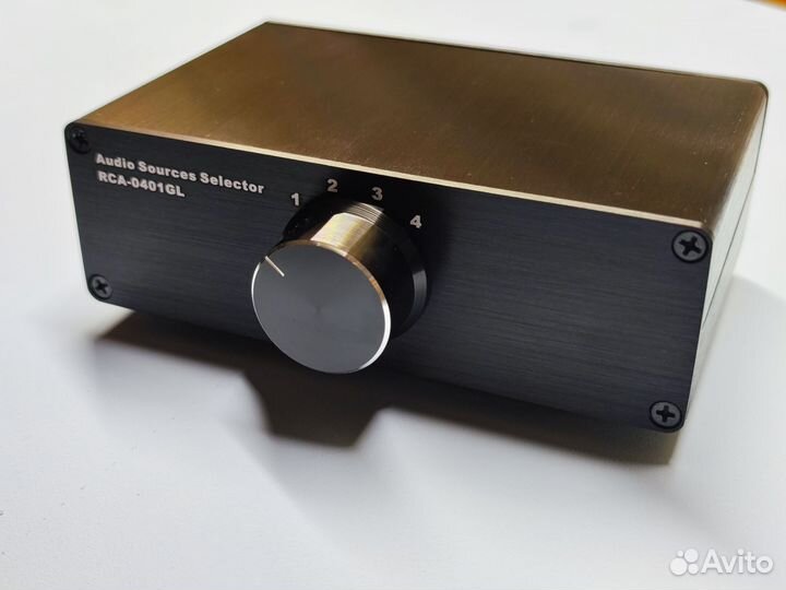 Hi-end Переключатель усилителей, rca коммутатор