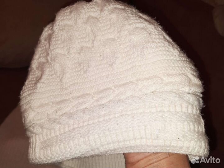 Комплект шапка и шарф женский