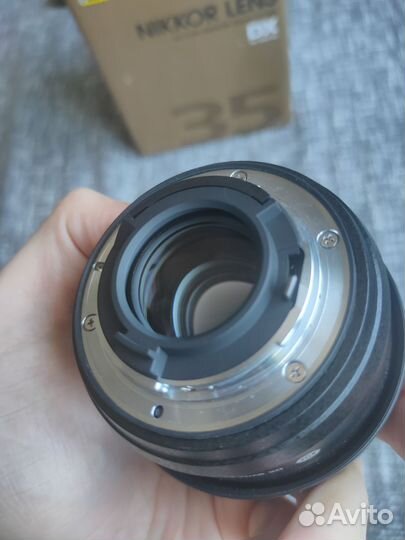 Объектив AF-S DX nikkor 35mm f/1.8G в идеале
