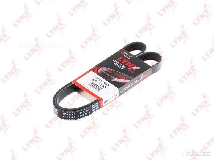 Lynxauto 6PK1183 Ремень поликлиновый LCV