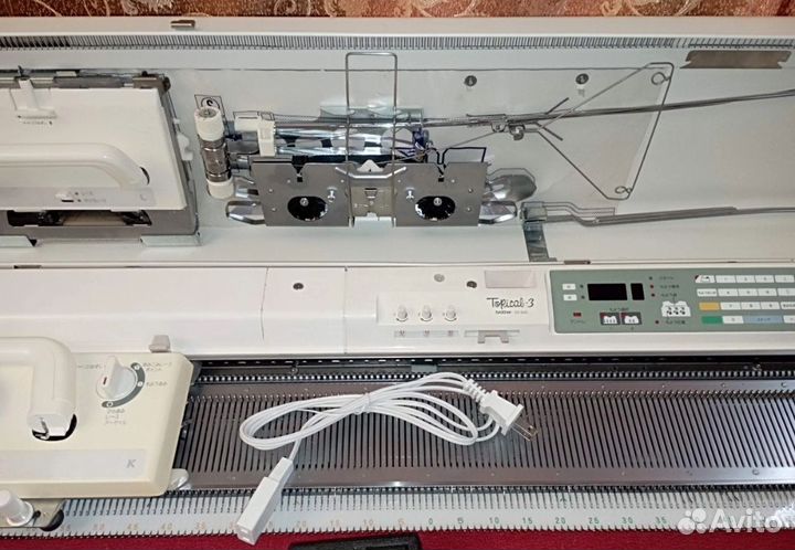 Двухфантурная вязальная машина бразер 940