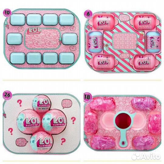 Lol bigger surprise 60+ чемодан розовый