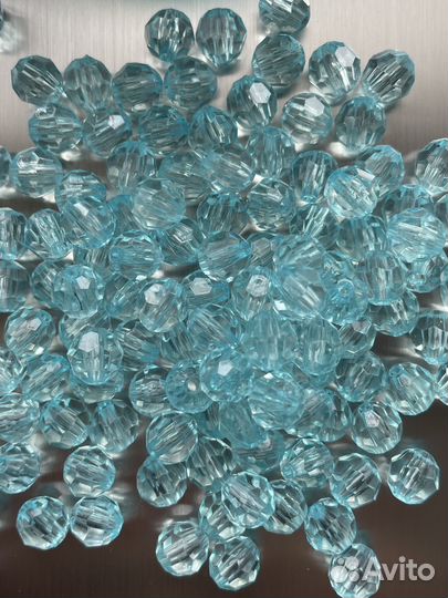 Акриловые бусины 500гр