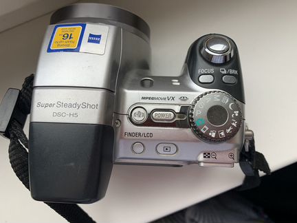 Компактный фотоаппарат Sony Cyber-shot DSC-H5