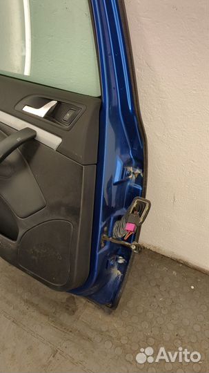 Дверь боковая левая задняя Skoda Octavia (A5)