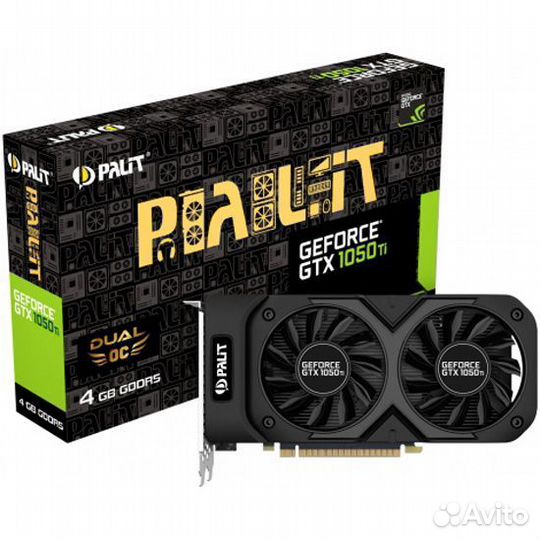 Palit GTX 1050Ti 4GB в идеале на пломбе