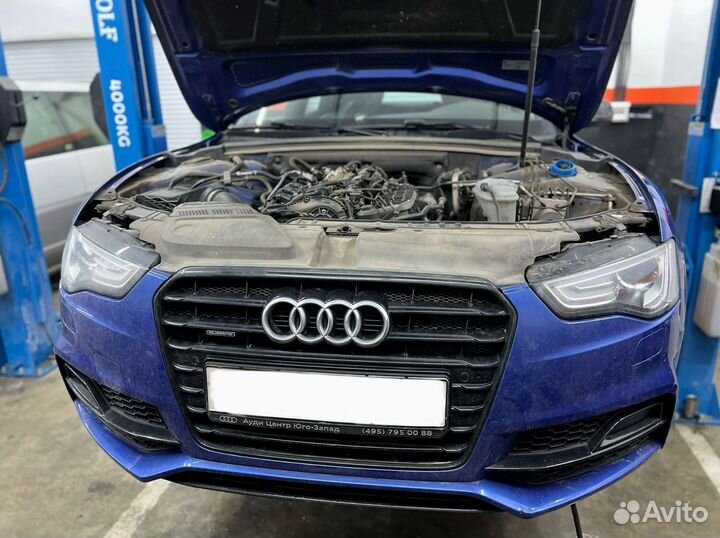 Замена водяного насоса Ауди А5