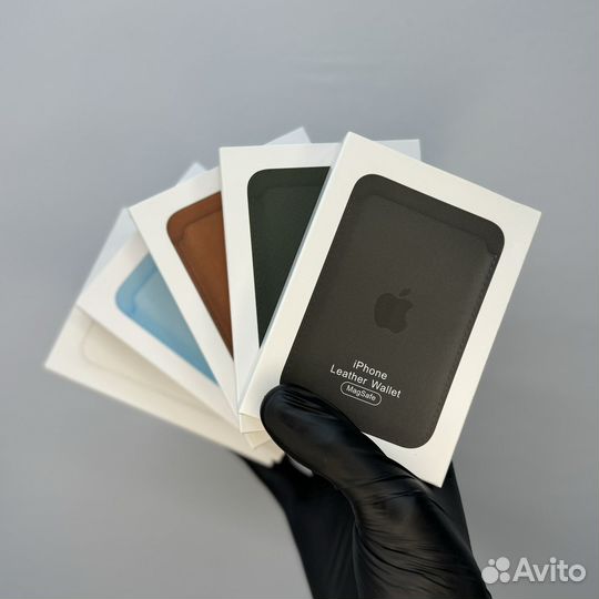 Картхолдер Apple MagSafe Leather Wallet