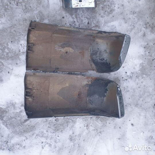 Бампер передний тойота ленд крузер 70