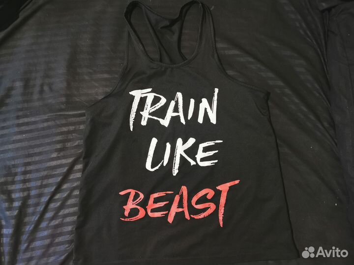 Майка для фитнеса мужская
