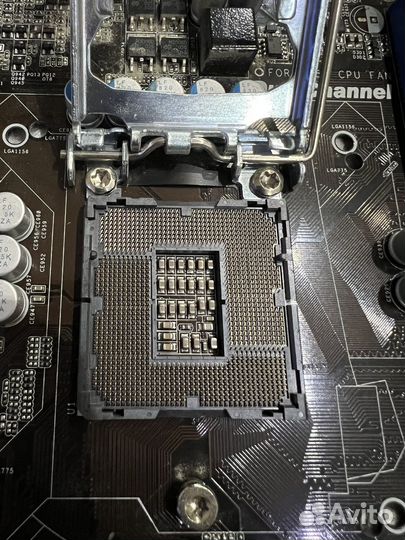 Материнская плата AsRocK H55M-LE сокет 1156 +Кулер