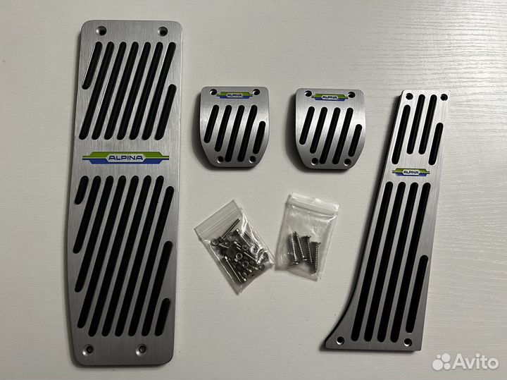 Накладки на педали BMW Alpina МКПП