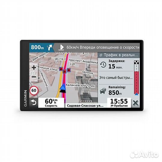 Автонавигатор Garmin drive SMART 76 (Новый) +карта