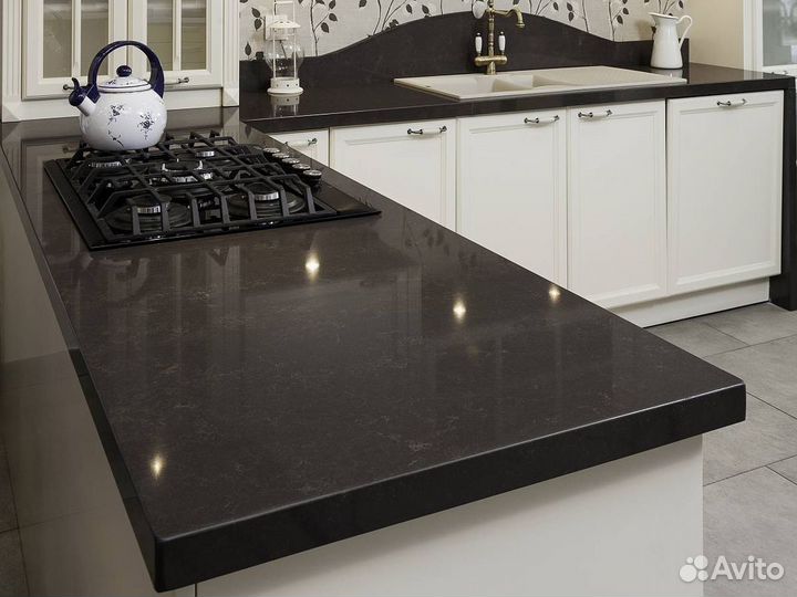Столешница для кухни, их камня, с гарантией