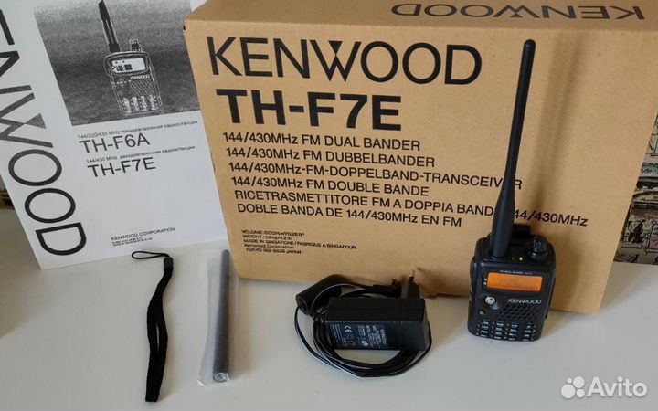 Радиостанция kenwood th-f7e