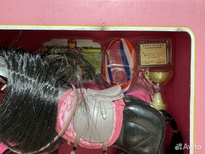 Новая черная ирландская лошадь Lori by Battat