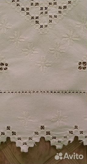 Скатерть чайная хлопок винтаж 80*80