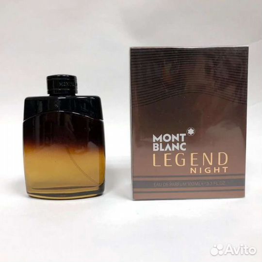 Montblanc Legend Night 100мл парфюмерия мужская