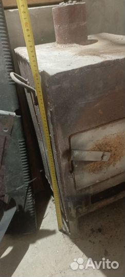 Печь буржуйка для гаража бу
