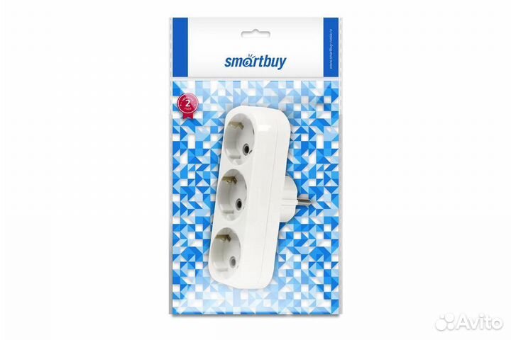Сетевой разветвитель SmartBuy, SBE-16-A02-3z, 16A