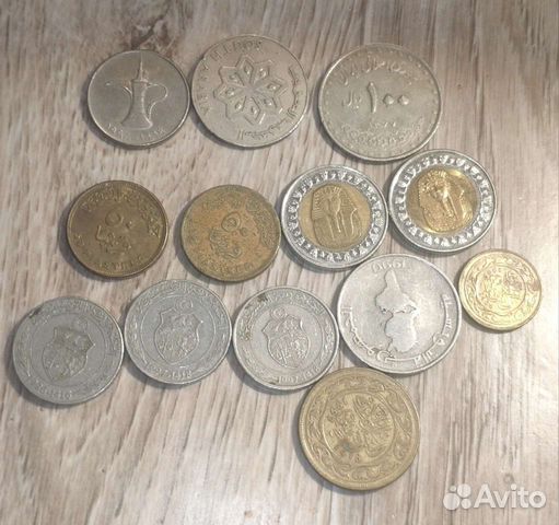 Монеты Тунис, Египет