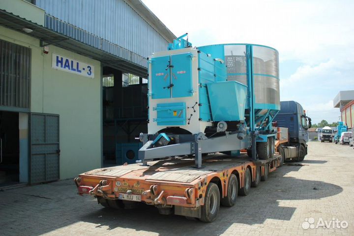 Зерносушилка на твердом топливе (уголь, пеллеты)