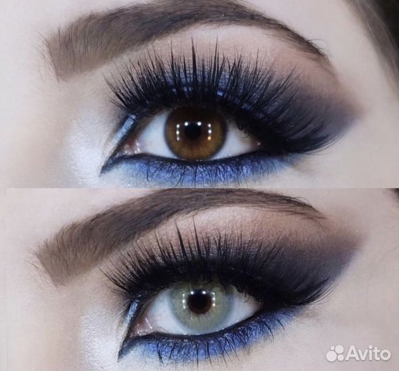 Серые линзы цветные линзы для глаз контактные линз