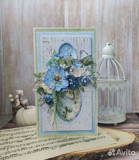 Открытка ручной работы