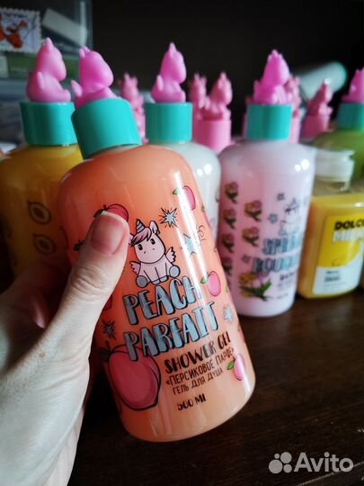 Dolce milk гель для душа, unicorns approve