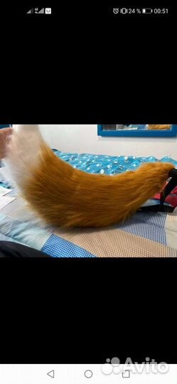 Косплей лисы /Лисий хвост и ушки
