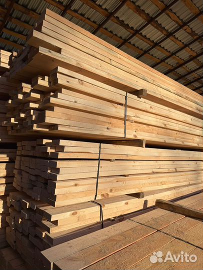 Доска обрезная 50х150х6000мм