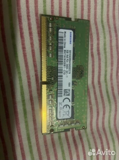 Оперативная память для ноутбука ddr4 8gb