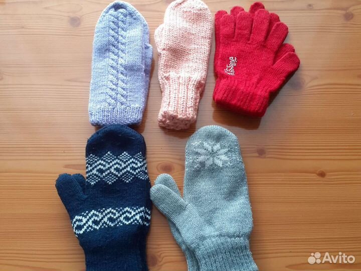 Варежки и перчатки детские