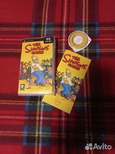 Игра на psp - Симпсоны