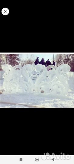 Ручная резьба по дереву, льду