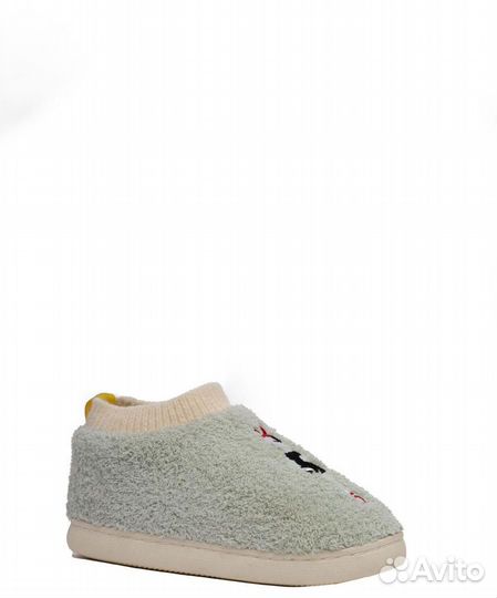 Женские тапочки, текстиль, цвет зеленый, 37 р