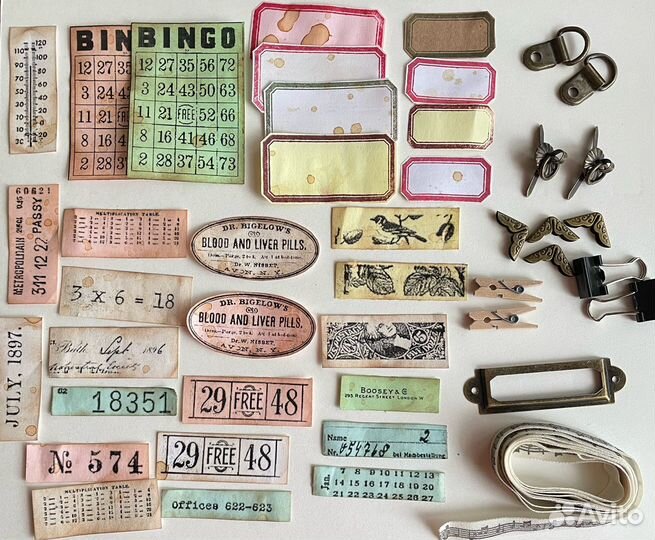 Набор для джанкбука#3 скрапбукинг