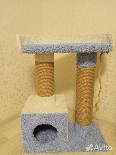 Когтеточка домик для кошки