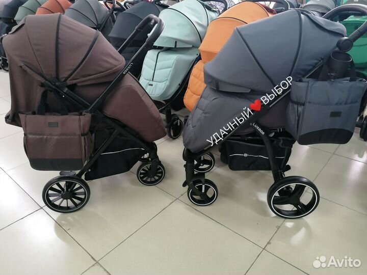Новые коляски Luxmom с большими колесами