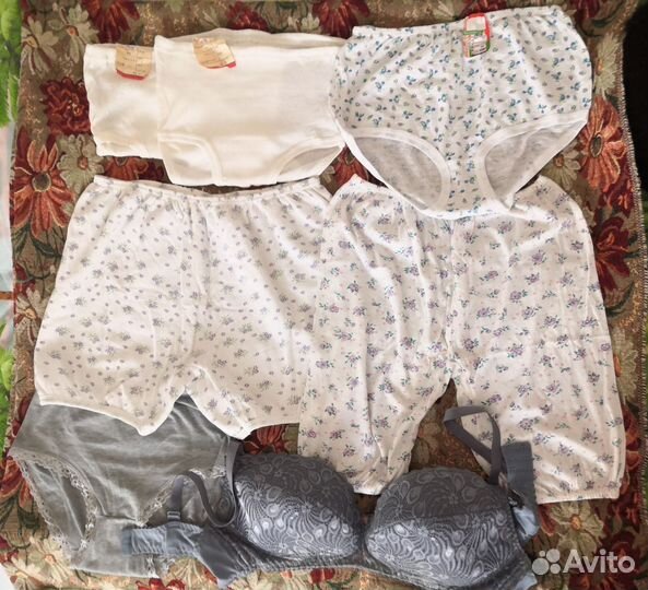 Нижнее белье хлопок пакетом. р. 56,60-62