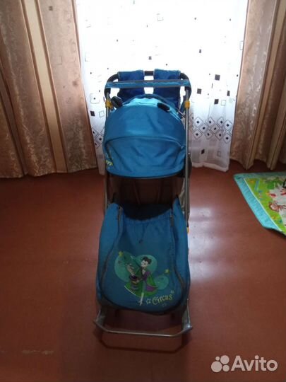 Сани коляска детские