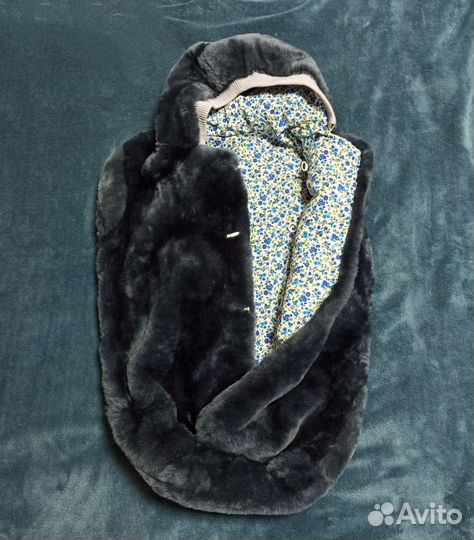 Конверт зимний из мутона