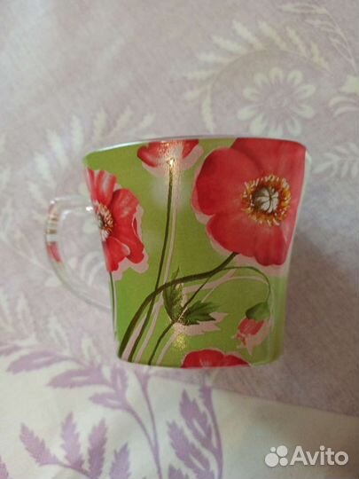 Чайный набор стекло на 6 персон