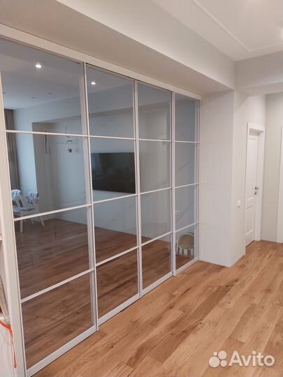 Двери купе в нишу