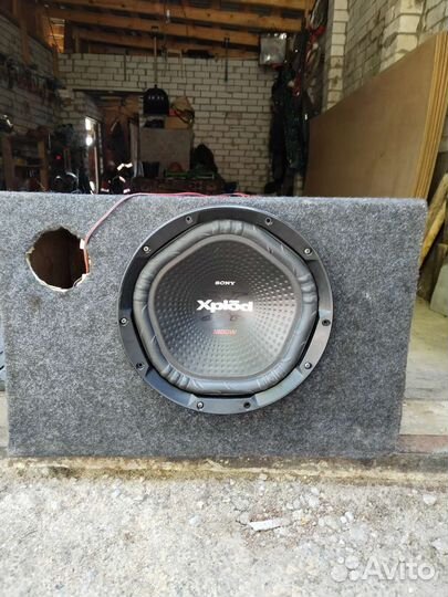 Сабвуфер Sony Xplod 1800w