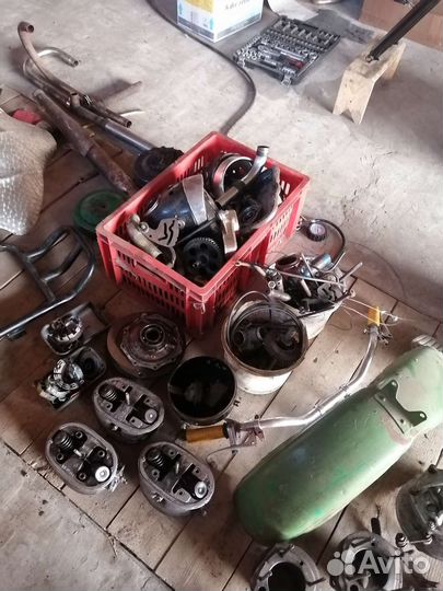 Запчасти мотоцикл урал