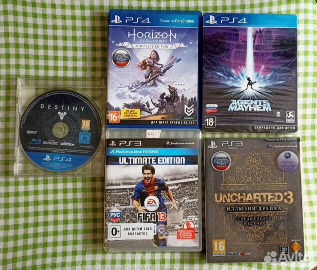Игры на PS4, PS3