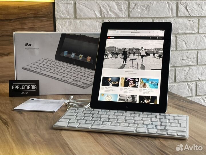 iPad 2 cellular 64gb + клавиатура новая