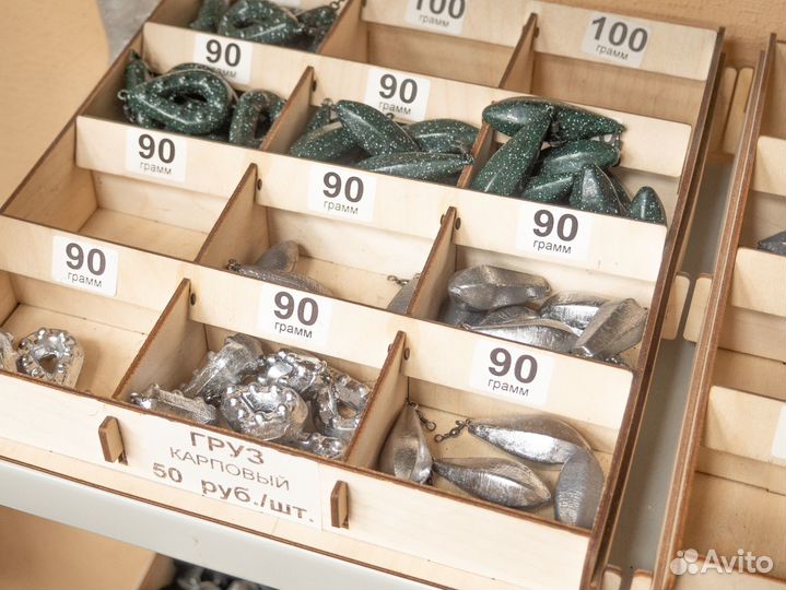 Груза карповые с ухом/вертлюгом